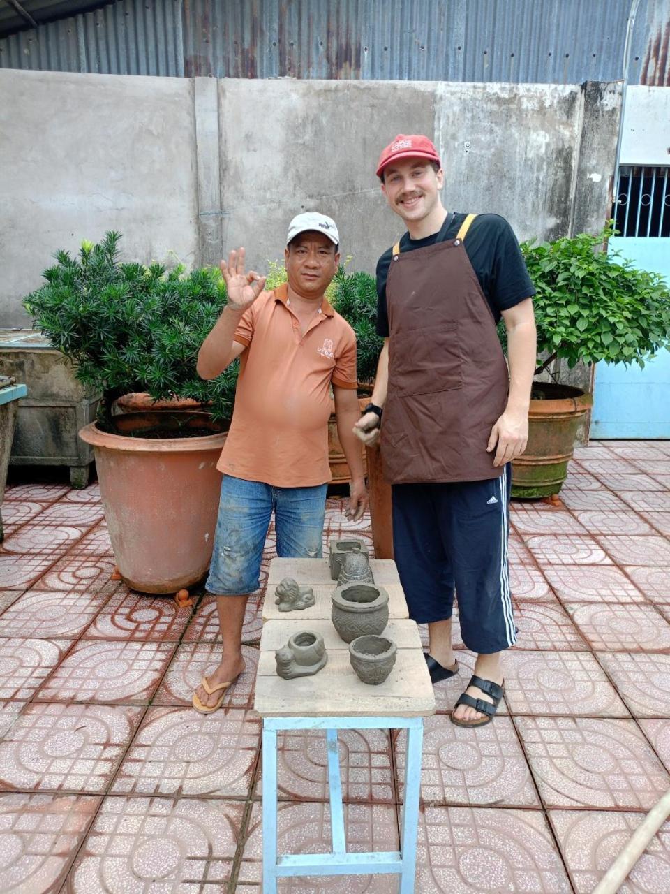 Mekong Pottery Homestay, Green-Friendly & Boat Tour Vĩnh Long エクステリア 写真